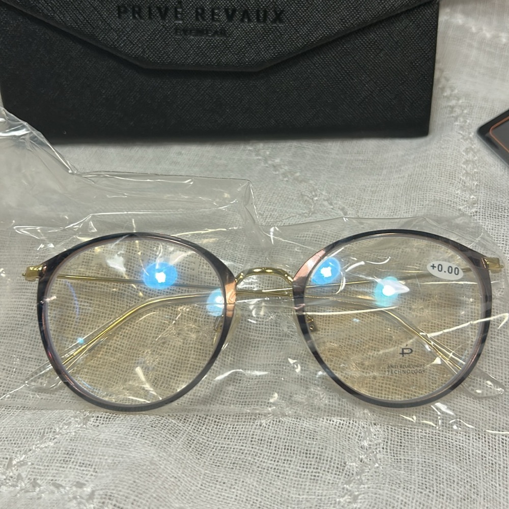 NWT Prive Revaux anti blue light technology glasses View 2